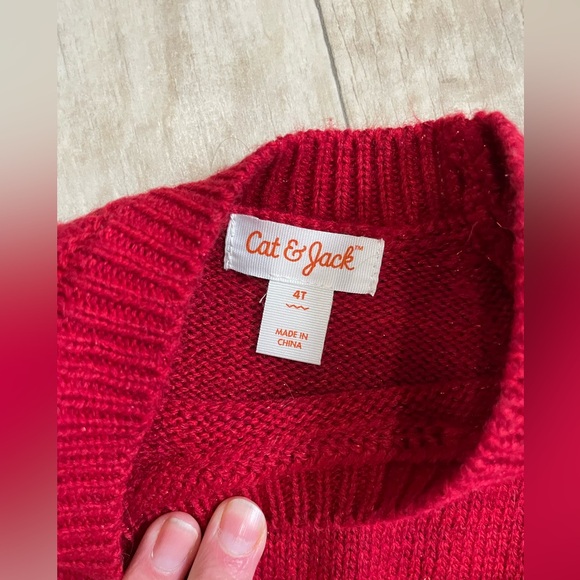 Cat & Jack Red Dress - Picture 4 of 6